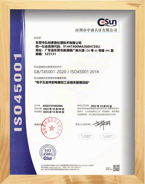 ISO45001